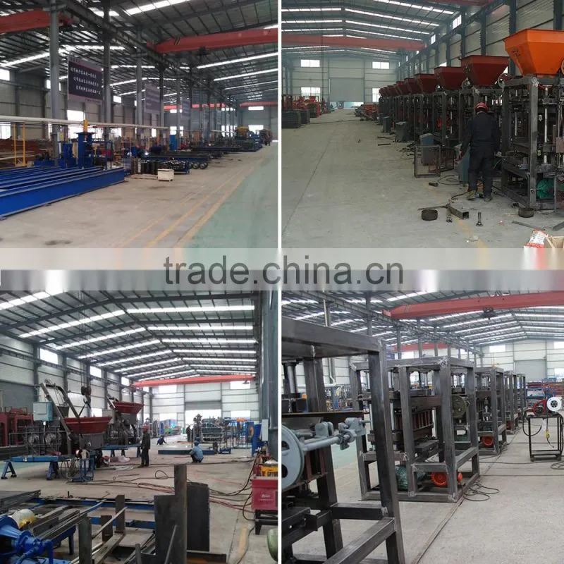Wante Machinery QT4-15C Automatic hydraulic concrete block machine price