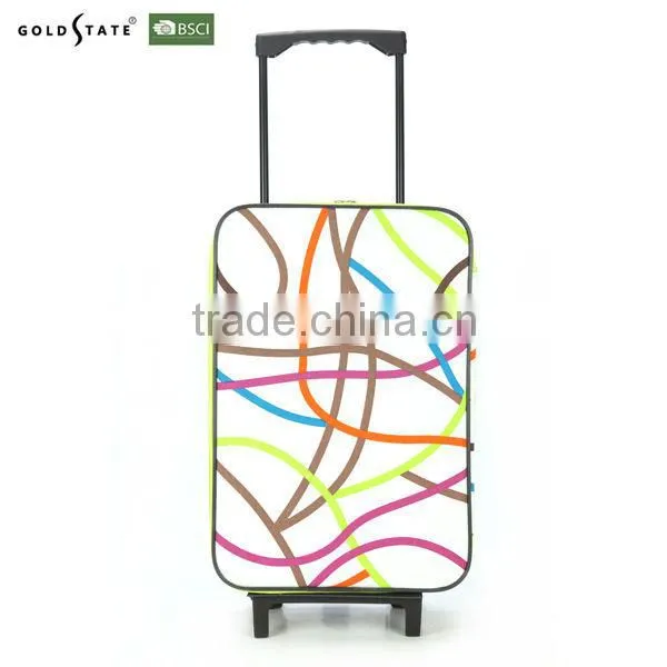 2016 Waterproof foldable luggage/trolley bag
