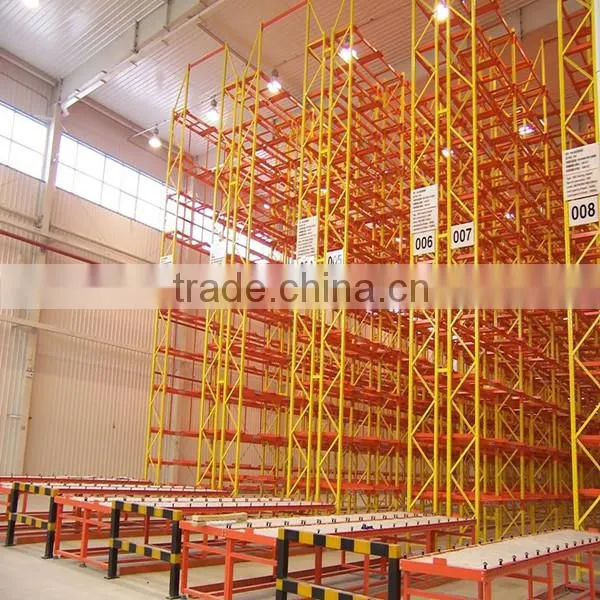 Quality Assured by CE and TUV narrow aisle pallet racking