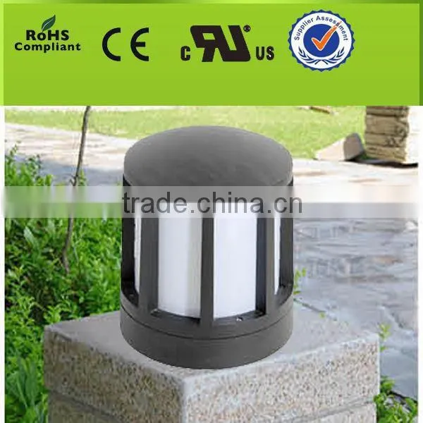 Morden crystal cover square stainless steel 12V low voltage or 220V 240V outdoor LED garden light