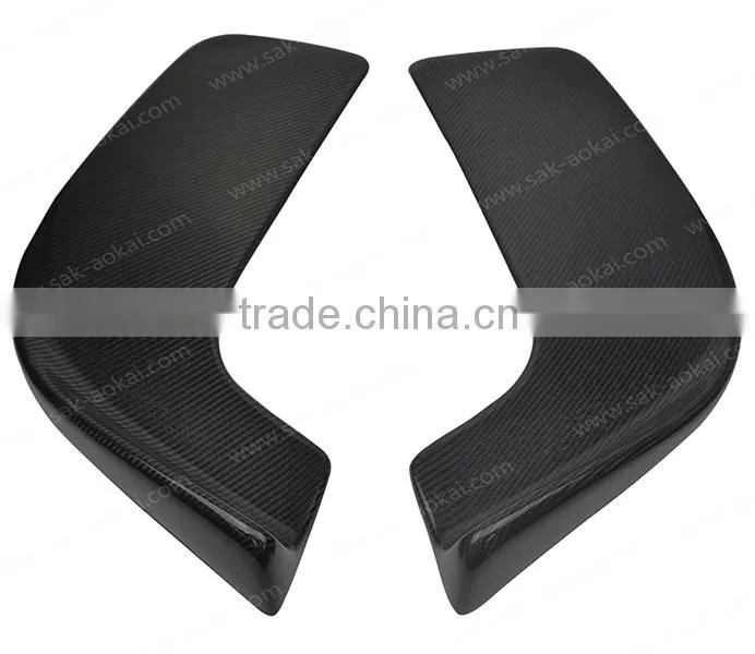 2X Universal Auto Splitter Flap Cupwings Front Bumper Lip Spoiler