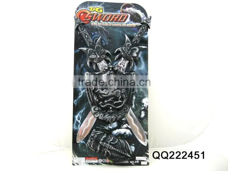 kids toy swords, weapon play set, plastic cheap toy swords for kids