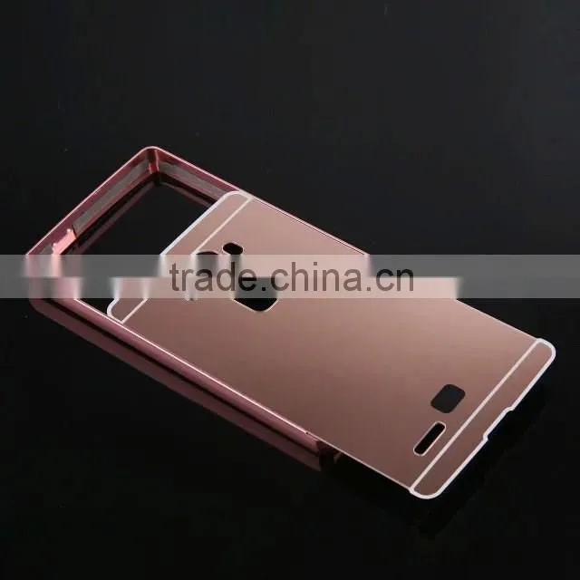 Hot Selling Metal Aluminum Mirror Bumper Mobile Phone Case Cover For LG G4