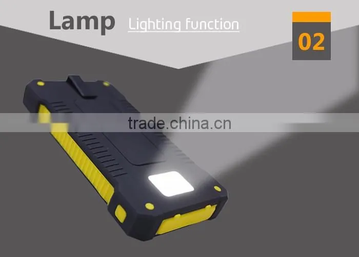 HC-S03 universal solar products smartphone charger solar power bank