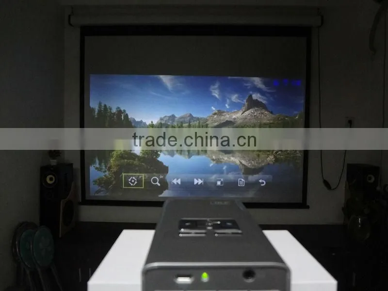 80lumen mini projector / dlp projector / WIFI projector / pico projector (SMP7037)