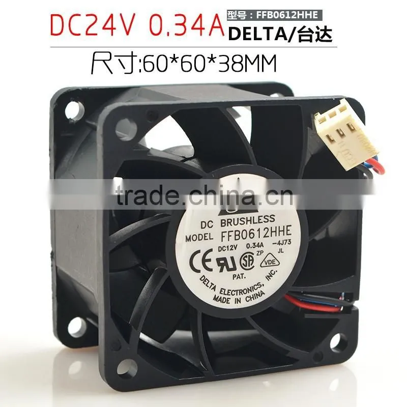 Rotary fan 6CM FFB0612HHE 24V 0.34A with 60 days warranty