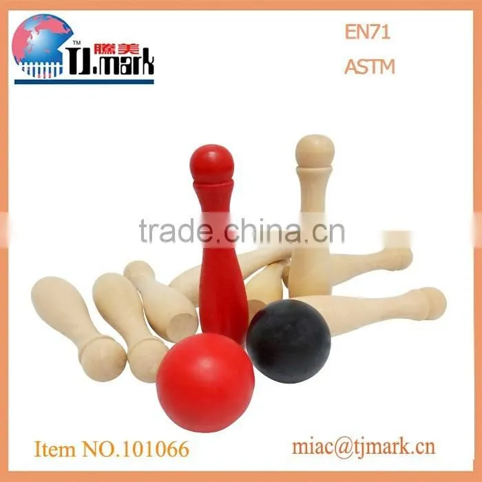 Garden game wooden kubb