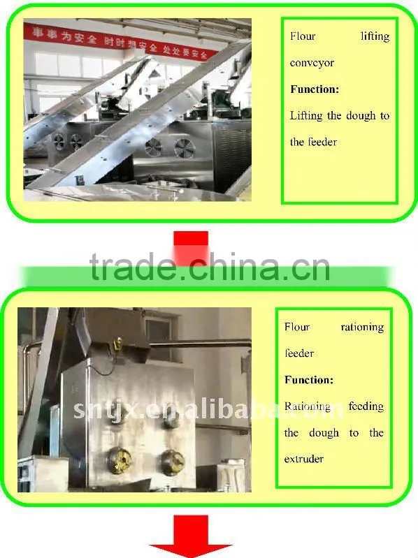 Automatic instant cereal grains noodles production line/manufacturing factory/machine