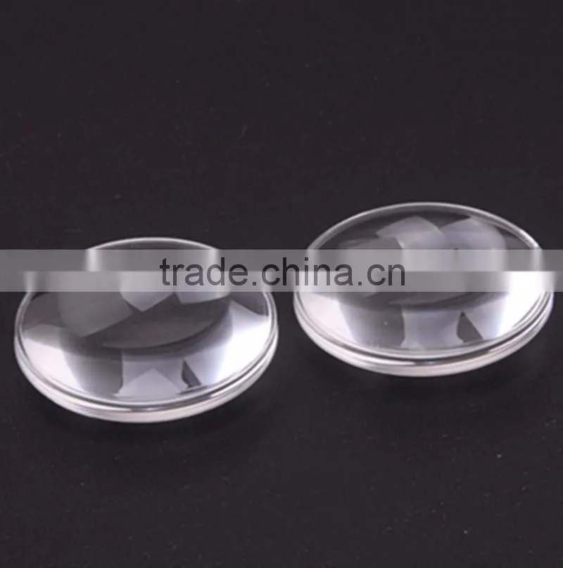 34mm arcylic double convex lens with good quality ,factory price