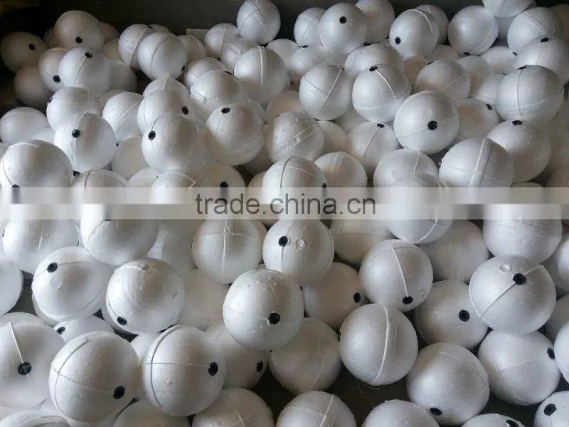 White Wholesale price 7.5'' styrofoam fishing floats