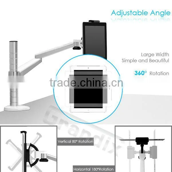 Adjustable height adjustable ergonomic monitor stand