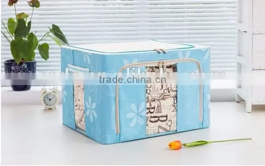 Beauty foldable oxford storage box cloth decoratetive Fancy storage box