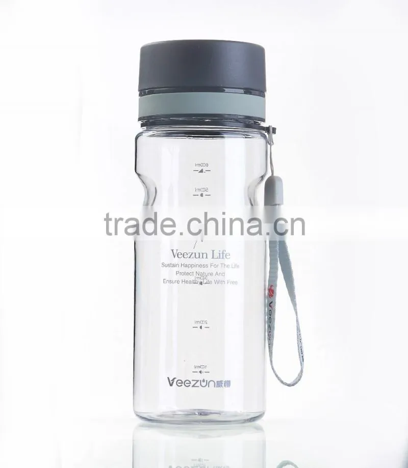plastic sports bottle with straw/sports water bottle/bpa free water bottle