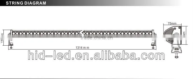 CE&FCC&ROHS approved police led roof light bar