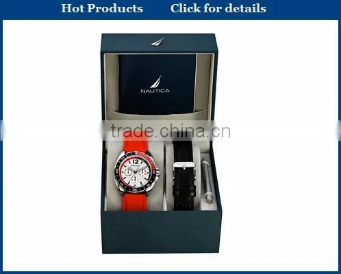 2016 Red Rectangular Watch Bracelet Storage Box