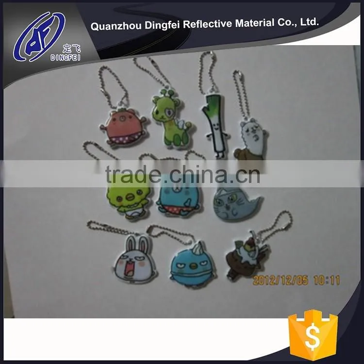china wholesale custom plastic injection mouled key reflective accessories