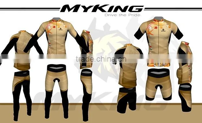 100%Polyester High Quality And Breathable Cycling Jersey