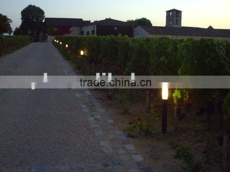 Sand-cast aluminum bollards lights/bollard lighting in garden
