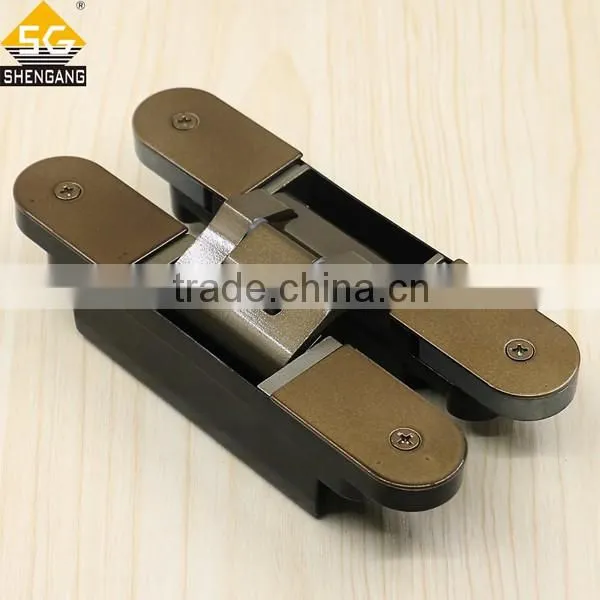 zinc alloy adjustable concealed tectus 340 3d hinge for wooden doors