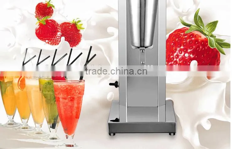 Factory direct sale top quality stainless steel multifunctional double cups/ single cup electric milk shake maker / milk shakers
