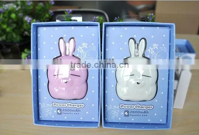 2013 Christmas gift cartoon power bank mobile charger for iphone ipad