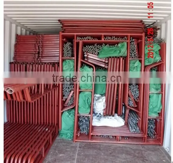 h frame scaffolding for construction