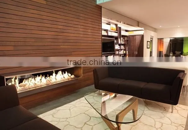 China 1400X250X235mm intelligent alcohol fireplace manufacturer