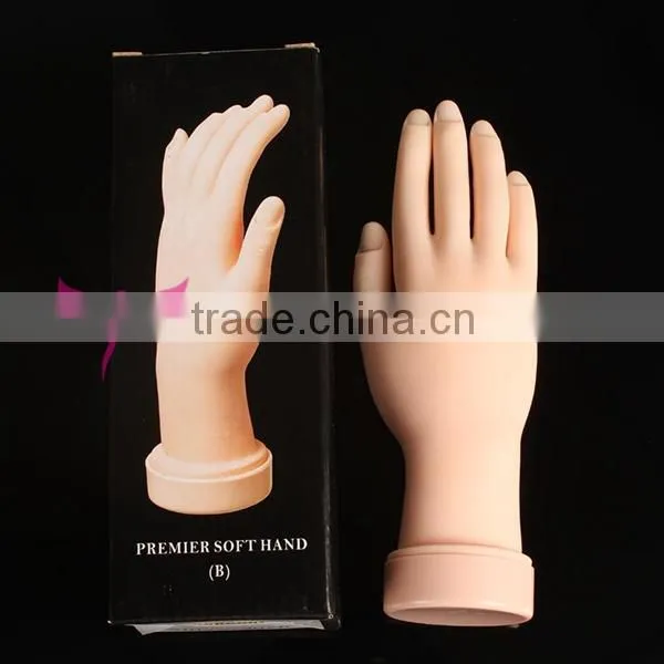 Easam Professional false hand for nail,nail art training hand