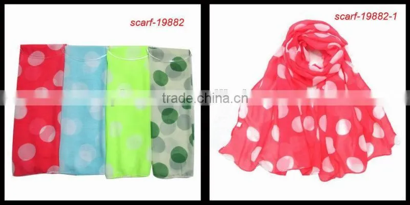 latest popular flower style around neck scarf