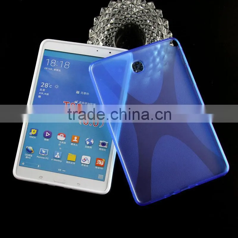 For Samsung Galaxy TAB A T350 X Mix Colors X-Line Gel Soft TPU Tablet Case Cover