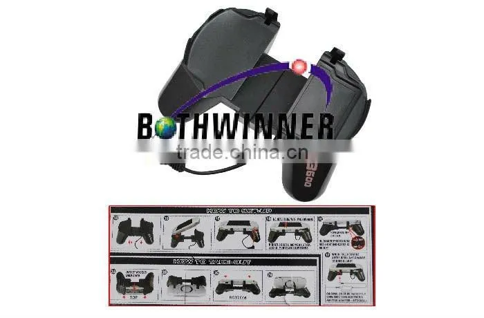 Rechargeable grip for PSP