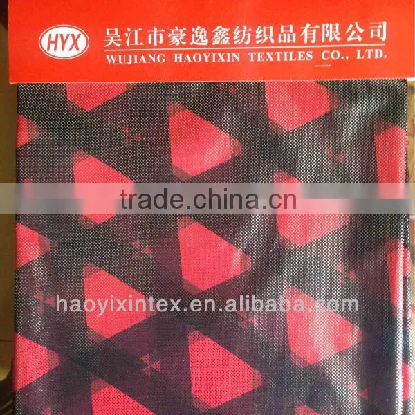 Silver printing fabric/ sliver pressed fabric