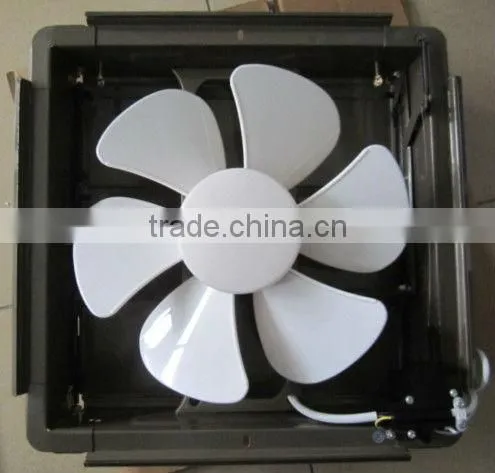 Wall mount square shape extractor fan full plastic