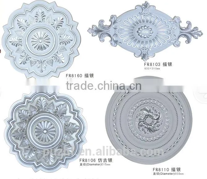 FR8115 PU Ceiling moulding / /Home Ceiling moulding/PU ceiling rail