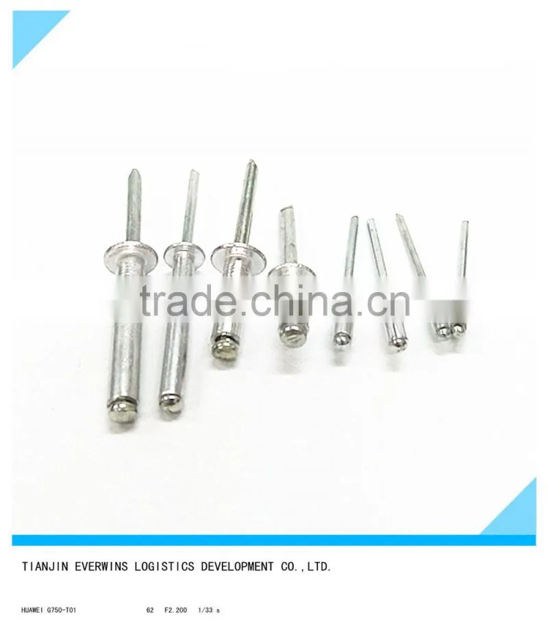 Aluminium blind rivets