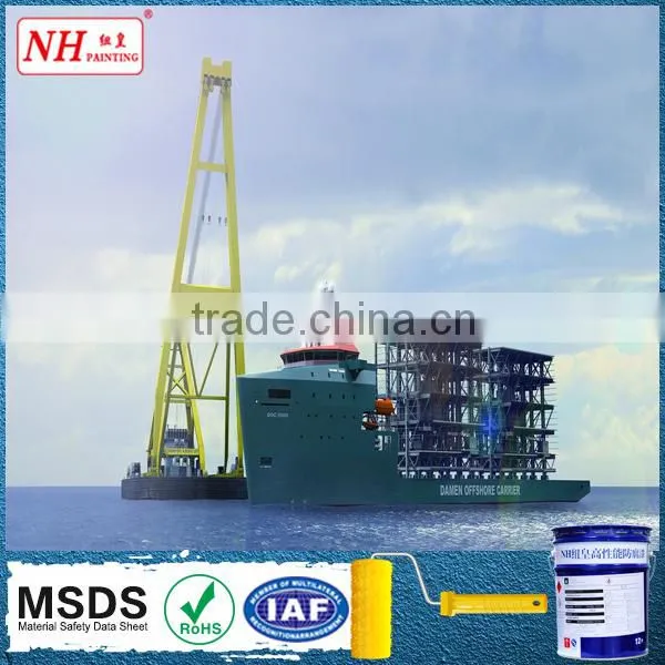 Excellent resistant to cathodic protection chlorinated rubber anti-corrsion paint