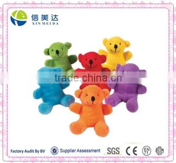 Promotional Plush Colorful Small Teddy Bear