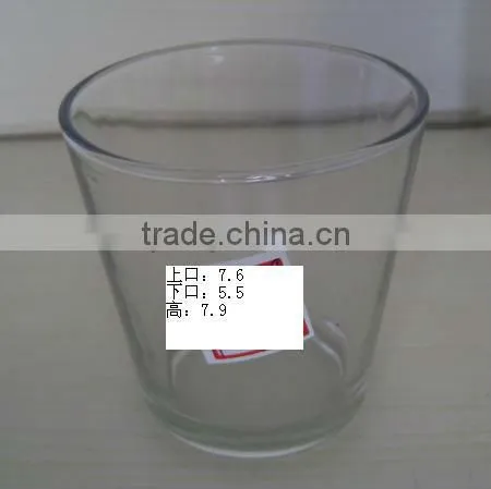 clear glass mug for home use