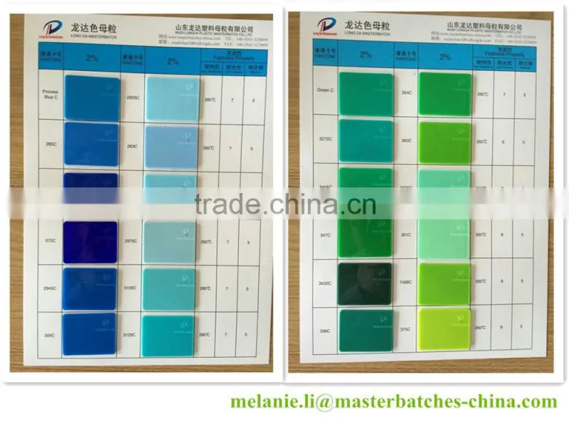 FLD Color Masterbatch/ Longda masterbatch