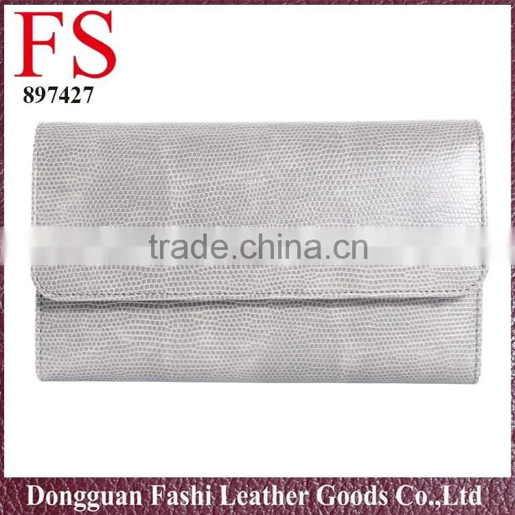 simple style wholesale pures genunie leather high quality Wallet from china