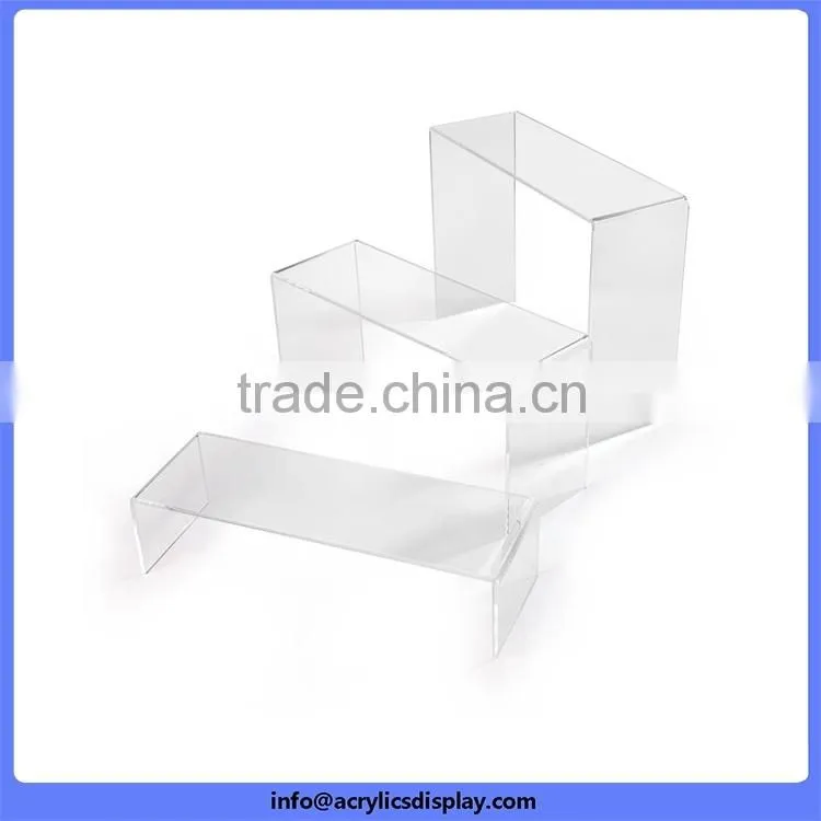 The Newest hotsale acrylic riser set of three