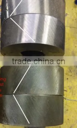 Knurled screw machine
