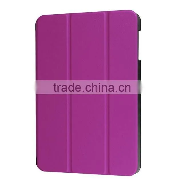 three fold flip leathe case cover for samsung TAB A 10.1