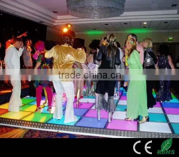 p10.42 full color led portable dance floor
