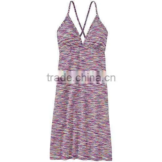 Polyester Space Dye Yarn For Athleta Space Dye Dress