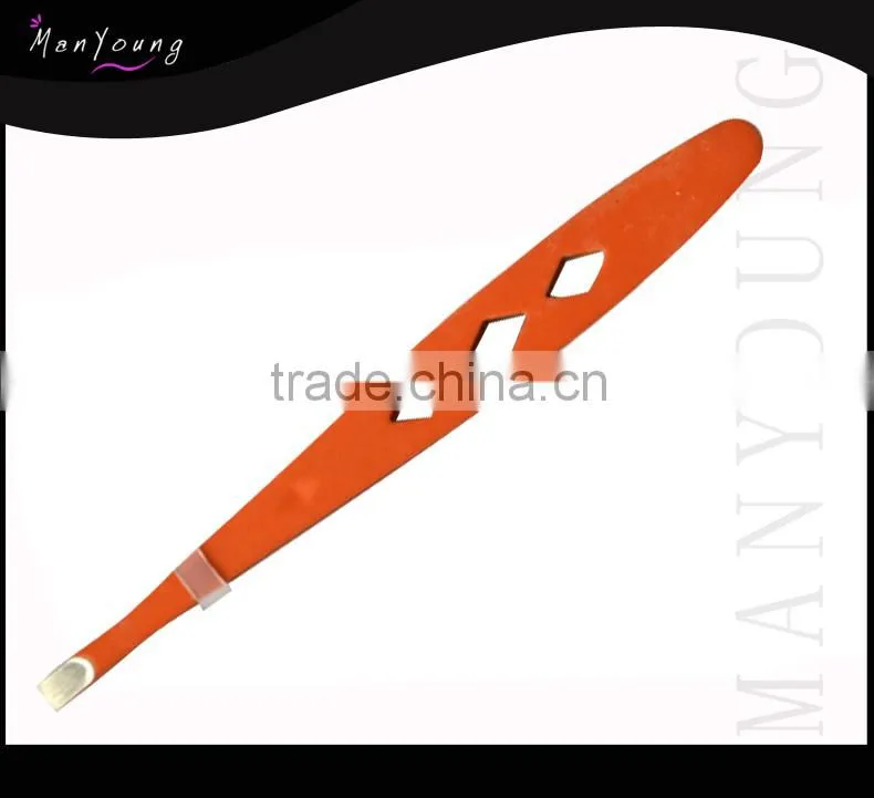 eyebrow tweezer with plated