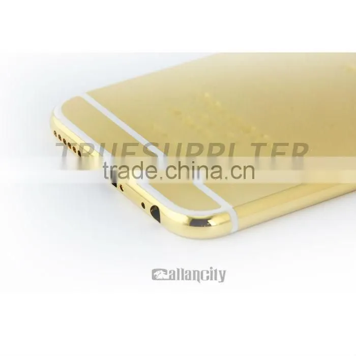 Luxury for iphone gold 24kt housing for iphone 6 24k edition
