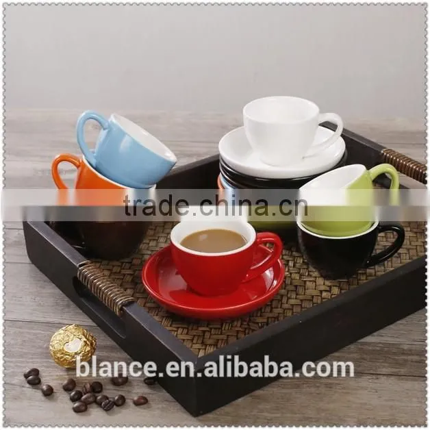 cheaper ceramic glaze coffee set ,colorful cup