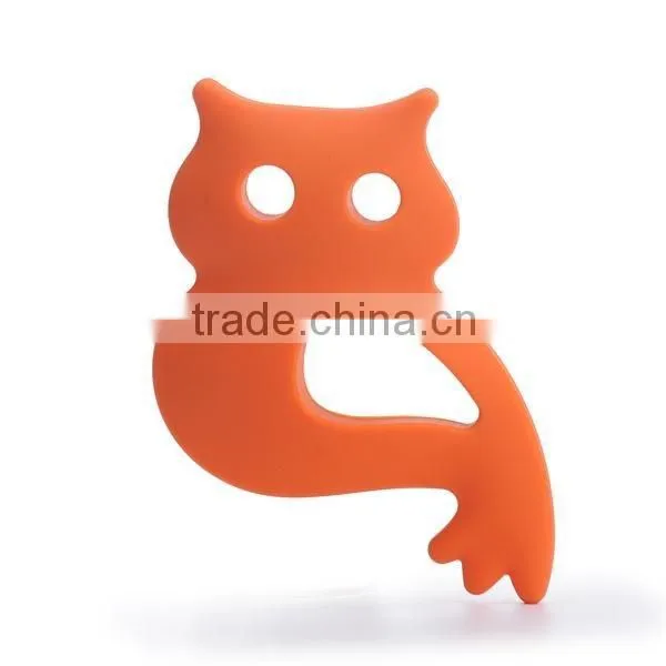 BPA Free Baby Loved Teething Toys Silicone Baby Teether Owl Baby Teether