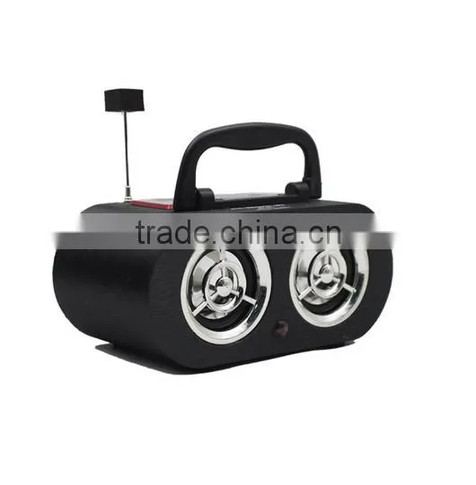 Dual speaker wooden subwoofer, professional DJ speaker